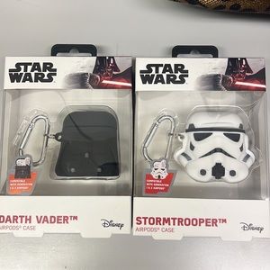 New 2 Star Wars Air Pods cases- Stormtrooper and Darth Vader for air pods 1 or 2